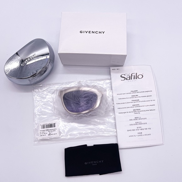 NEW GV7208/S 010 PALLADIUM TRANSFORMER SUNGLASSES GIVENCHY GV 7208/S - Picture 15 of 15